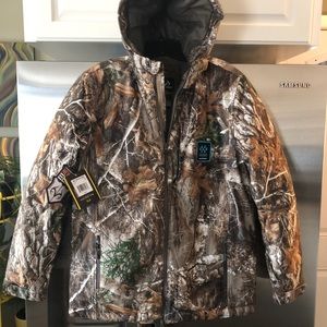 Realtree Mens Insulated Parka, Jacket men’s S